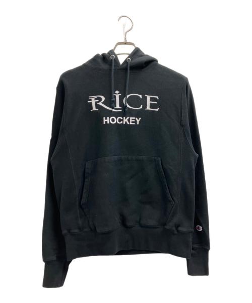 Champion REVERSE WEAVE（チャンピオン リバース ウィーブ）Champion REVERSE WEAVE (チャンピオン リバース ウィーブ) プルオーバーパーカー ブラック サイズ:Sの古着・服飾アイテム