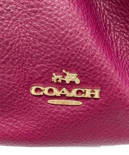 COACH（コーチ）COACH (コーチ) COACH　ショルダーバッグ ショッキングピンクの古着・服飾アイテム