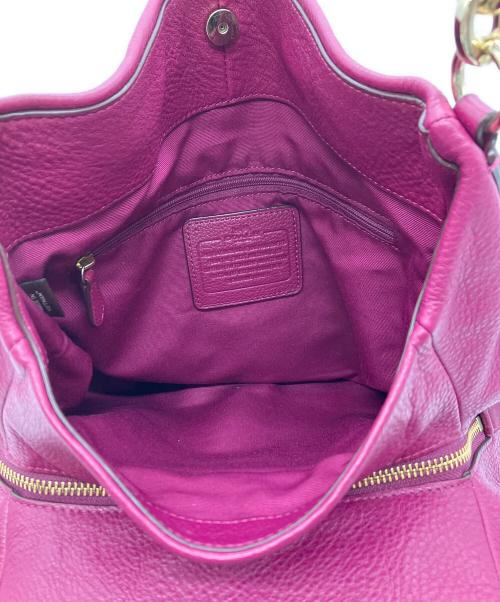 COACH（コーチ）COACH (コーチ) COACH　ショルダーバッグ ショッキングピンクの古着・服飾アイテム