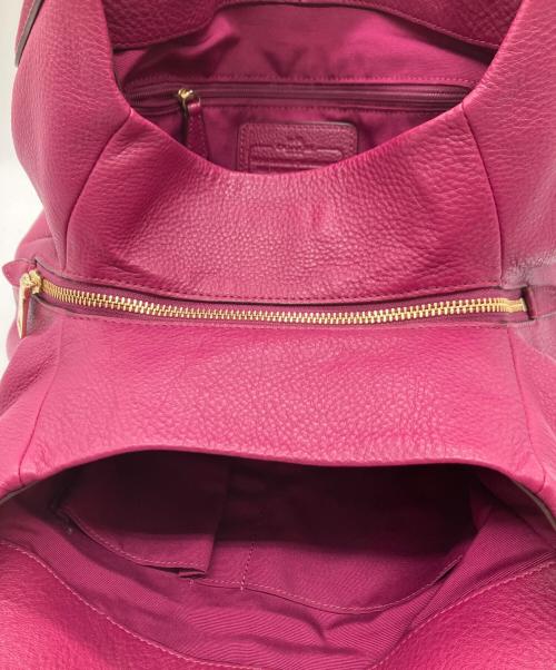 COACH（コーチ）COACH (コーチ) COACH　ショルダーバッグ ショッキングピンクの古着・服飾アイテム