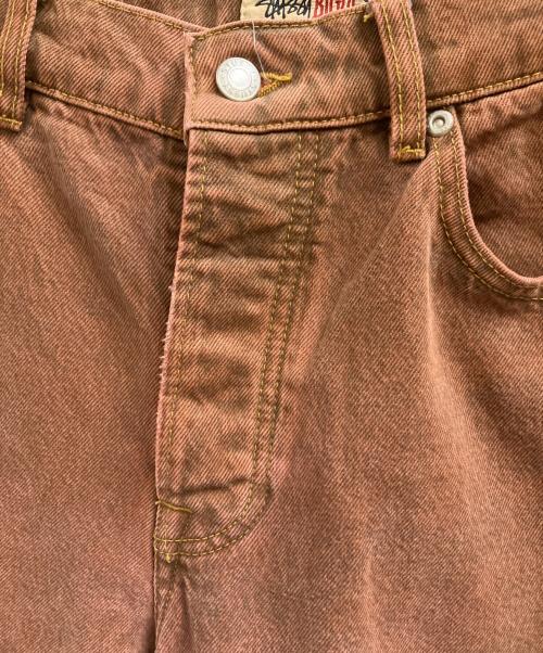 stussy（ステューシー）stussy (ステューシー) BIG OL' ブラウン サイズ:W30の古着・服飾アイテム