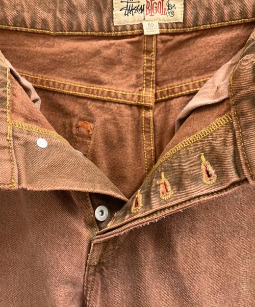 stussy（ステューシー）stussy (ステューシー) BIG OL' ブラウン サイズ:W30の古着・服飾アイテム