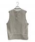 meanswhile (ミーンズワイル) Uneven Fabric Conditioning Vest アイボリー サイズ:3：5000円