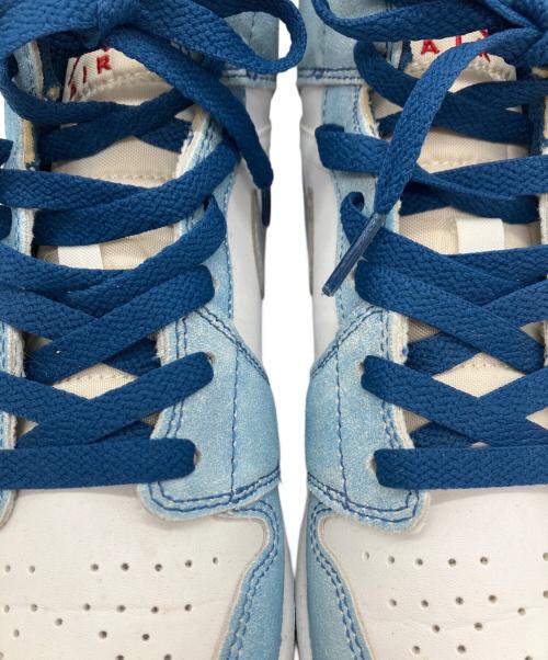 NIKE（ナイキ）NIKE (ナイキ) NIKE　スニーカー ホワイト×スカイブルー サイズ:25㎝の古着・服飾アイテム