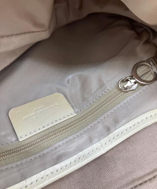 Christian Dior（クリスチャン ディオール）Christian Dior (クリスチャン ディオール) Christian Dior　サドルバッグ ベージュの古着・服飾アイテム