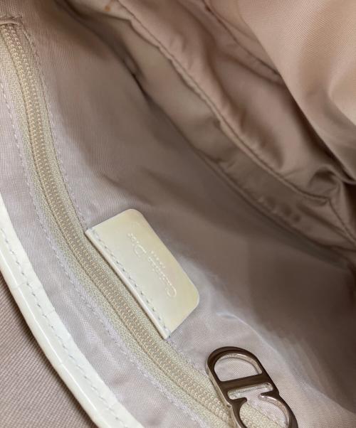 Christian Dior（クリスチャン ディオール）Christian Dior (クリスチャン ディオール) Christian Dior　サドルバッグ ベージュの古着・服飾アイテム