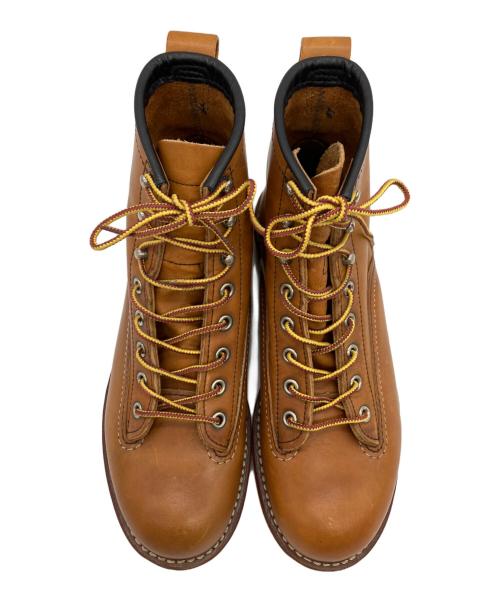 RED WING（レッドウィング）RED WING (レッドウィング) RED WING　ブーツ キャメル サイズ:24.5㎝の古着・服飾アイテム