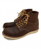 RED WINGレッドウィング）の古着「RED WING　ブーツ」｜ダークブラウン