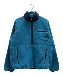 THE NORTH FACE（ザ ノース フェイス）の古着「ハーフジップボアジャケット」｜ブルー