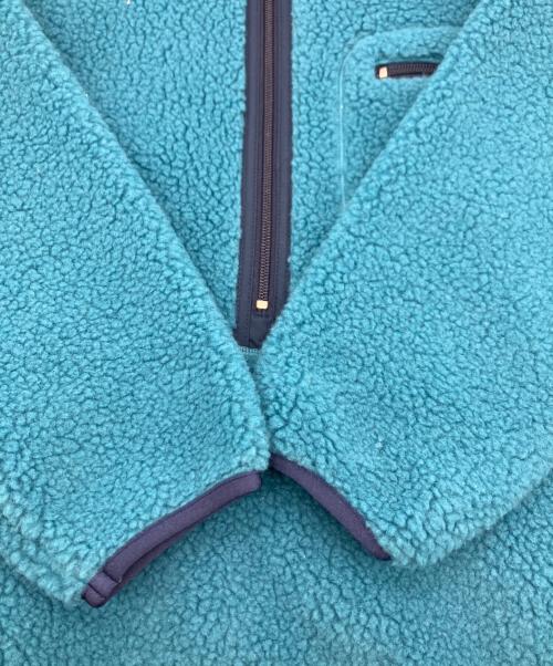 THE NORTH FACE（ザ ノース フェイス）THE NORTH FACE (ザ ノース フェイス) ハーフジップボアジャケット ブルー サイズ:Lの古着・服飾アイテム