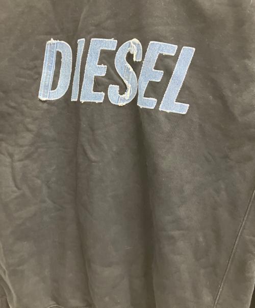 DIESEL（ディーゼル）DIESEL (ディーゼル) スウェット ブラック サイズ:Mの古着・服飾アイテム