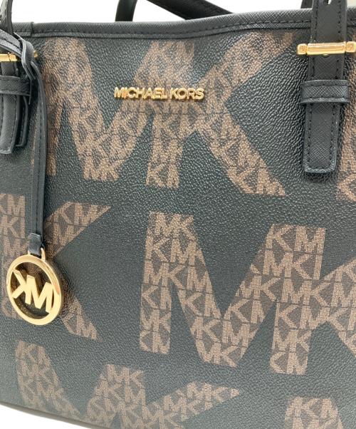 MICHAEL KORS（マイケルコース）MICHAEL KORS (マイケルコース) MICHAEL KORS　トートバッグ ブラックの古着・服飾アイテム
