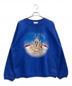 DISNEY LANDディズニーランド）の古着「スウェット」｜ブルー