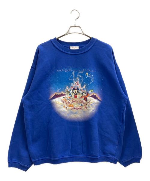 DISNEY LAND（ディズニーランド）Disney land (ディズニーランド) スウェット ブルー サイズ:Lの古着・服飾アイテム