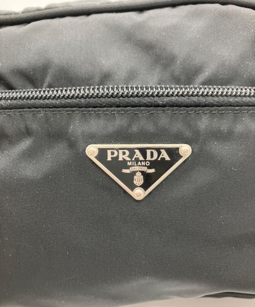 PRADA（プラダ）PRADA (プラダ) PRADA　ショルダーバッグ ブラックの古着・服飾アイテム