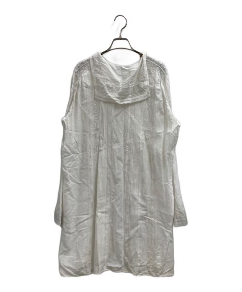 Curensology（カレンソロジー）Curensology (カレンソロジー) レースチュニック ホワイト サイズ:FREEの古着・服飾アイテム