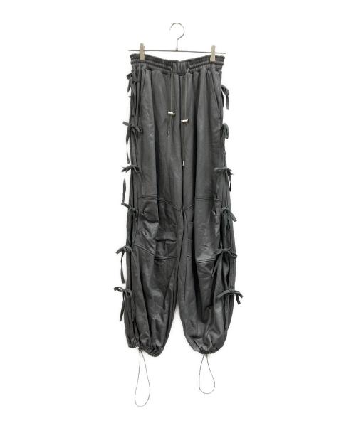 MAISON SPECIAL（メゾンスペシャル）MAISON SPECIAL (メゾンスペシャル) MAISON SPECIAL　Side Ribbon Sweatpants グレー サイズ:38の古着・服飾アイテム