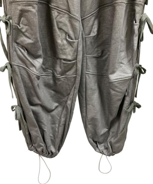 MAISON SPECIAL（メゾンスペシャル）MAISON SPECIAL (メゾンスペシャル) MAISON SPECIAL　Side Ribbon Sweatpants グレー サイズ:38の古着・服飾アイテム