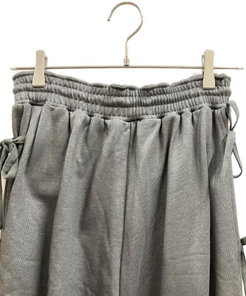 MAISON SPECIAL（メゾンスペシャル）MAISON SPECIAL (メゾンスペシャル) MAISON SPECIAL　Side Ribbon Sweatpants グレー サイズ:38の古着・服飾アイテム