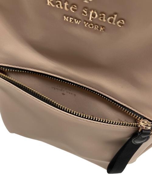 Kate Spade（ケイトスペード）Kate Spade (ケイトスペード) Kate Spade　リュック ベージュの古着・服飾アイテム
