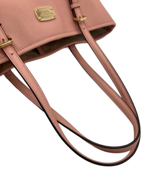 MICHAEL KORS（マイケルコース）MICHAEL KORS (マイケルコース) MICHAEL KORS　トートバッグ ピンクの古着・服飾アイテム