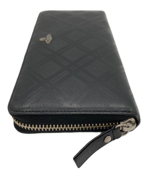 Vivienne Westwood（ヴィヴィアンウエストウッド）Vivienne Westwood (ヴィヴィアンウエストウッド) Vivienne Westwood　ラウンドファスナー財布 ブラックの古着・服飾アイテム