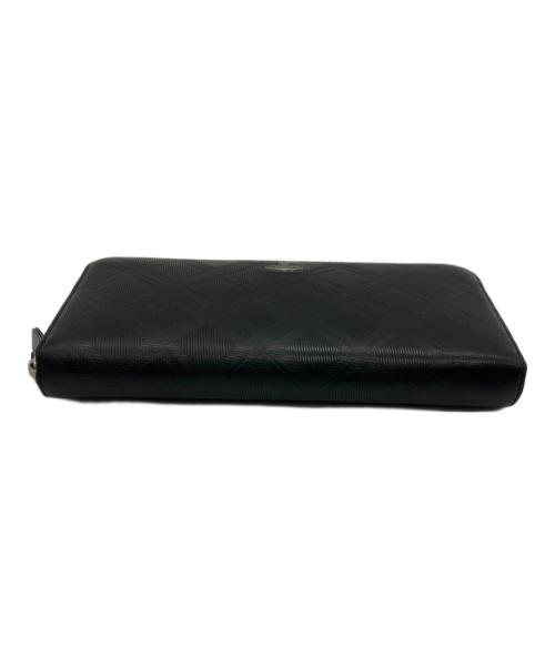 Vivienne Westwood（ヴィヴィアンウエストウッド）Vivienne Westwood (ヴィヴィアンウエストウッド) Vivienne Westwood　ラウンドファスナー財布 ブラックの古着・服飾アイテム