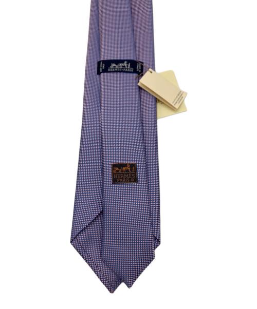 HERMES（エルメス）HERMES (エルメス) HERMES　ネクタイ パープル サイズ:- 未使用品の古着・服飾アイテム