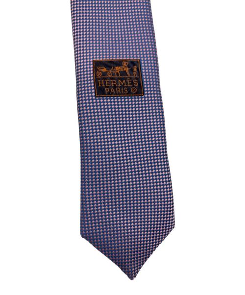 HERMES（エルメス）HERMES (エルメス) HERMES　ネクタイ パープル サイズ:- 未使用品の古着・服飾アイテム