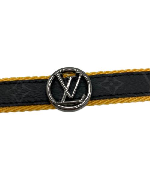 LOUIS VUITTON（ルイ ヴィトン）LOUIS VUITTON (ルイ ヴィトン) LOUIS VUITTON　ブレスレット ブラック×イエローの古着・服飾アイテム