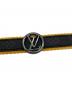 中古・古着 LOUIS VUITTON (ルイ ヴィトン) LOUIS VUITTON　ブレスレット ブラック×イエロー：20000円