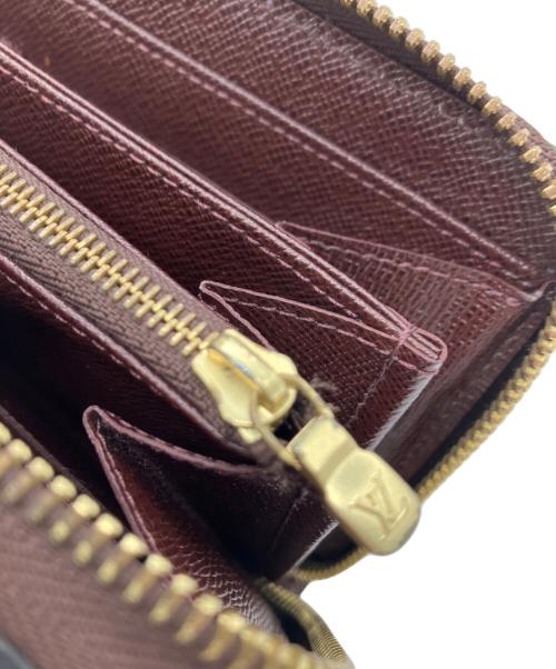 LOUIS VUITTON（ルイ ヴィトン）LOUIS VUITTON (ルイ ヴィトン) LOUIS VUITTON　ラウンドファスナー財布 ブラウン×ベージュの古着・服飾アイテム