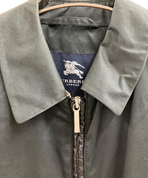 BURBERRY LONDON（バーバリーロンドン）BURBERRY LONDON (バーバリーロンドン) BURBERRY LONDON　ブルゾン ブラック サイズ:38の古着・服飾アイテム