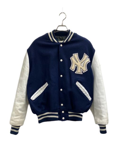 DeLong（デロング）DeLong (デロング) DeLong　スタジャン ネイビー サイズ:42の古着・服飾アイテム