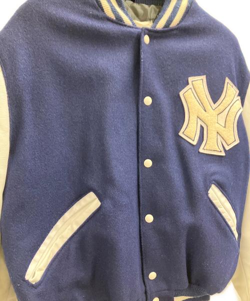 DeLong（デロング）DeLong (デロング) DeLong　スタジャン ネイビー サイズ:42の古着・服飾アイテム