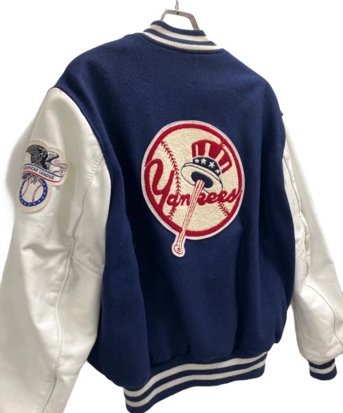 DeLong（デロング）DeLong (デロング) DeLong　スタジャン ネイビー サイズ:42の古着・服飾アイテム