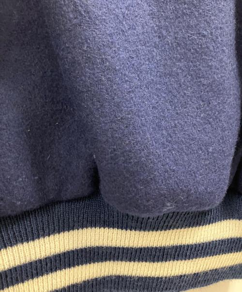 DeLong（デロング）DeLong (デロング) DeLong　スタジャン ネイビー サイズ:42の古着・服飾アイテム