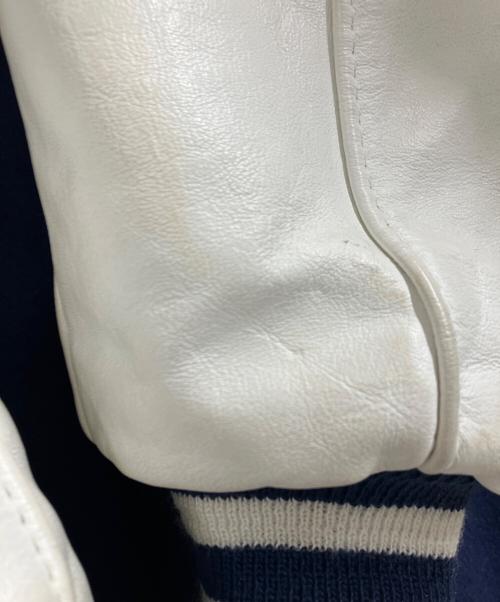 DeLong（デロング）DeLong (デロング) DeLong　スタジャン ネイビー サイズ:42の古着・服飾アイテム