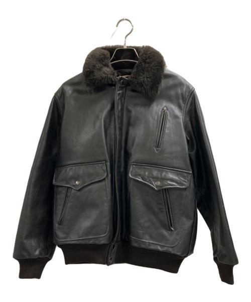 TOMA（トーマ）TOMA (トーマ) TOMA　レザージャケット ダークブラウン サイズ:Lの古着・服飾アイテム
