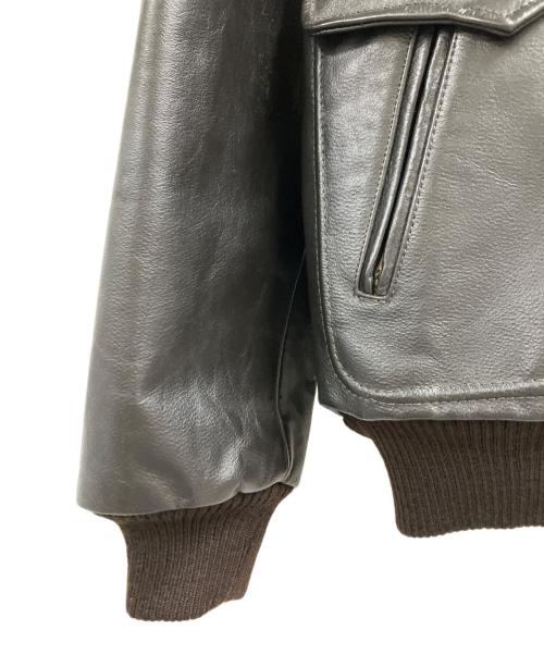 TOMA（トーマ）TOMA (トーマ) TOMA　レザージャケット ダークブラウン サイズ:Lの古着・服飾アイテム