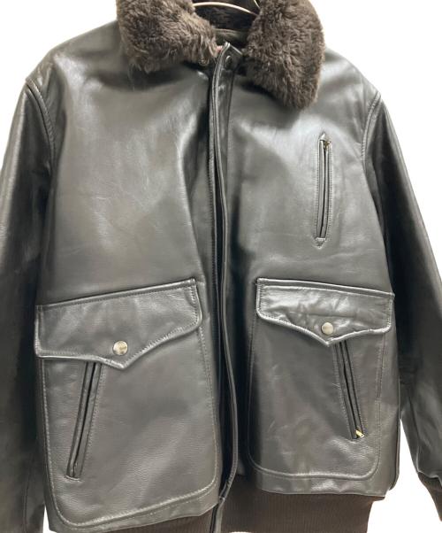 TOMA（トーマ）TOMA (トーマ) TOMA　レザージャケット ダークブラウン サイズ:Lの古着・服飾アイテム