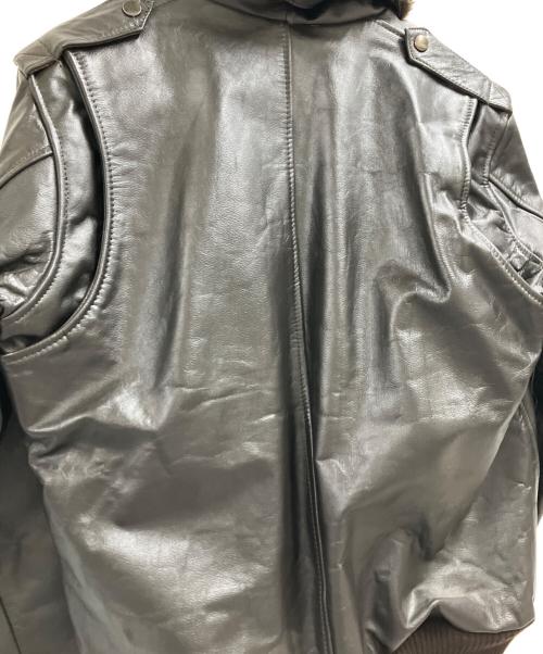 TOMA（トーマ）TOMA (トーマ) TOMA　レザージャケット ダークブラウン サイズ:Lの古着・服飾アイテム