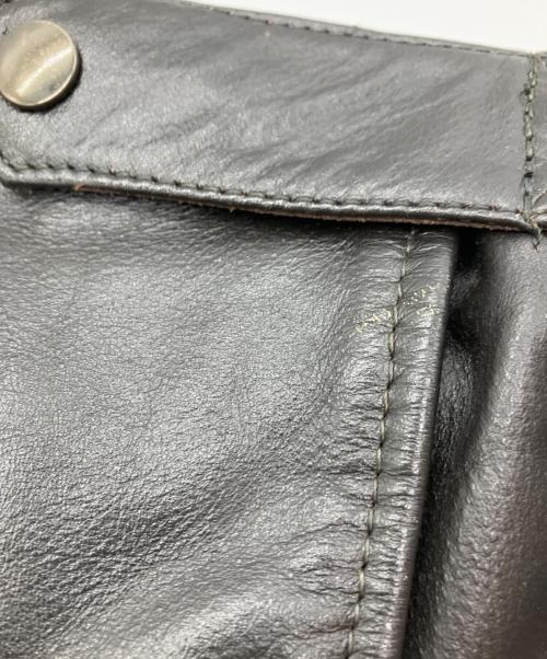 TOMA（トーマ）TOMA (トーマ) TOMA　レザージャケット ダークブラウン サイズ:Lの古着・服飾アイテム