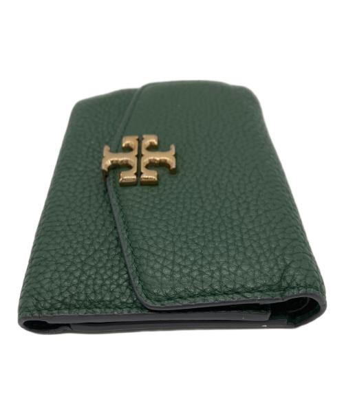 TORY BURCH（トリーバーチ）TORY BURCH (トリーバーチ) TORY BURCH　3つ折り財布 グリーンの古着・服飾アイテム