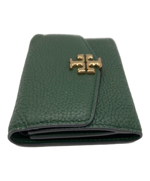 TORY BURCH（トリーバーチ）TORY BURCH (トリーバーチ) TORY BURCH　3つ折り財布 グリーンの古着・服飾アイテム