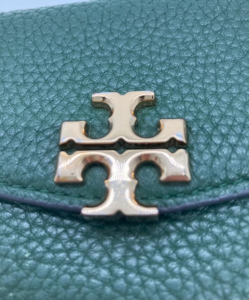 TORY BURCH（トリーバーチ）TORY BURCH (トリーバーチ) TORY BURCH　3つ折り財布 グリーンの古着・服飾アイテム