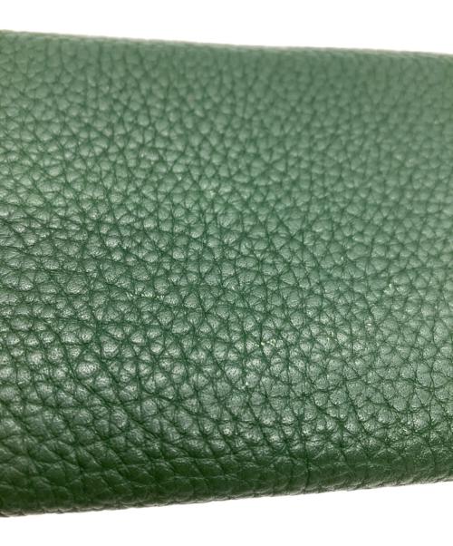 TORY BURCH（トリーバーチ）TORY BURCH (トリーバーチ) TORY BURCH　3つ折り財布 グリーンの古着・服飾アイテム