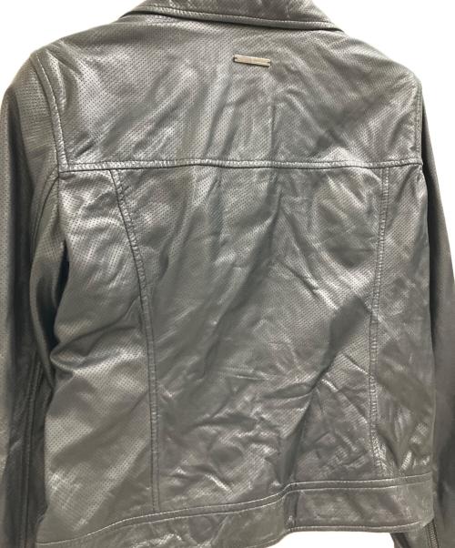 ARMANI EXCHANGE（アルマーニ エクスチェンジ）ARMANI EXCHANGE (アルマーニ エクスチェンジ) ARMANI EXCHANGE　ダブルライダースジャケット ブラック サイズ:Lの古着・服飾アイテム