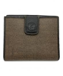 FENDI（フェンディ）の古着「FENDI　2つ折り財布」｜ベージュ