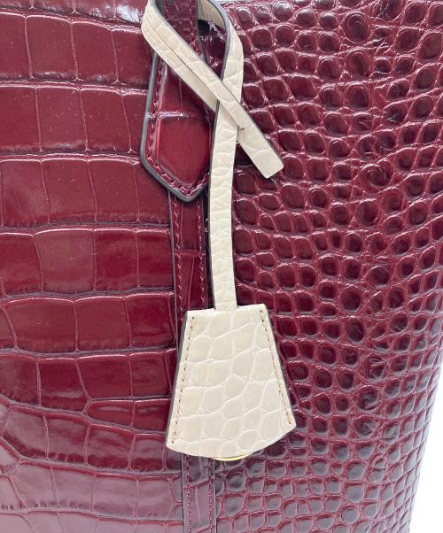 TORY BURCH（トリーバーチ）TORY BURCH (トリーバーチ) TORY BURCH　トートバッグ ワインレッドの古着・服飾アイテム